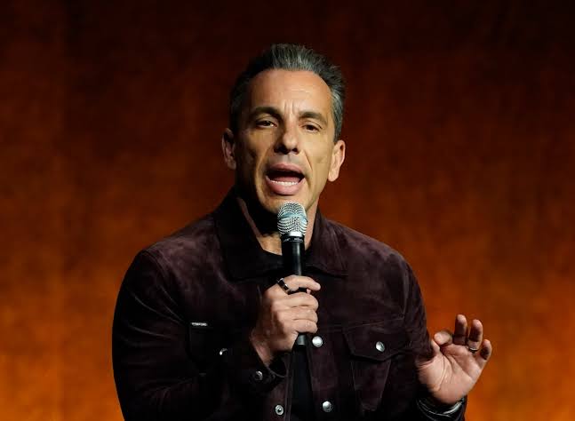 Sebastian Maniscalco performing on tour