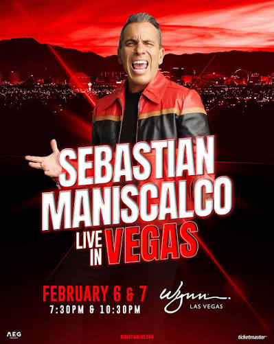 Sebastian Maniscalco 2026–2027 concert poster